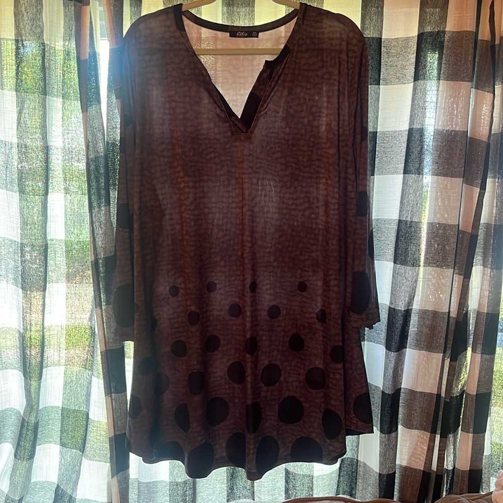 Polka dot Lily by firmiana tunic